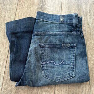 7 For All Mankind Women's Jeans size 26 high rise flare